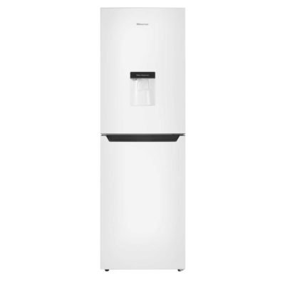 Hisense RB320D4WW1 55cm Static Fridge Freezer  With Non-Plumbed Water Dipenser in White